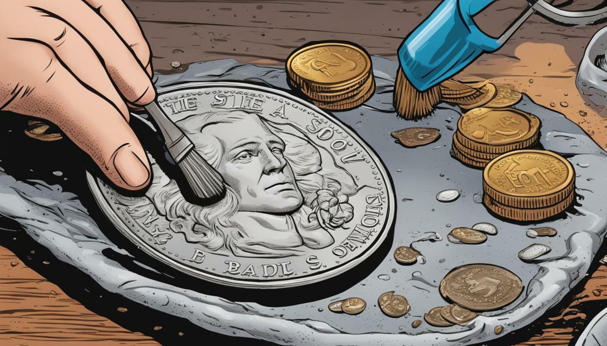 Learn How to Clean Dirty Coins Efficiently!