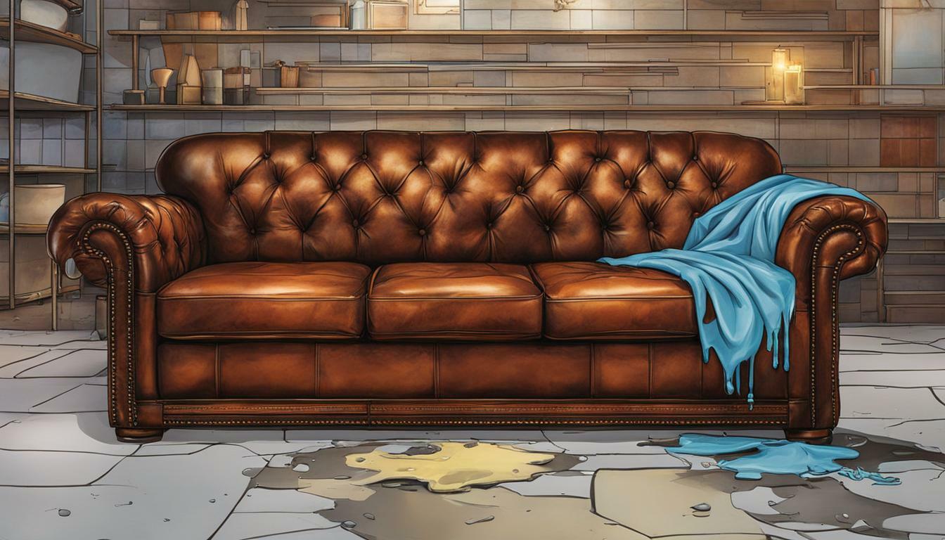how to dye a leather couch